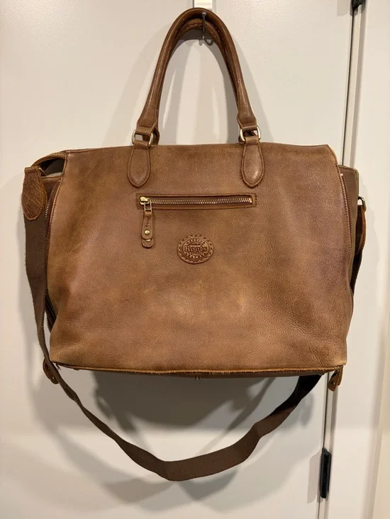 Roots | Bags | Roots Leather Weekender Bag | Poshmark